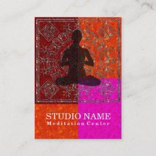 Meditatie - Bedrijf, Kaart plannen Visitekaartje