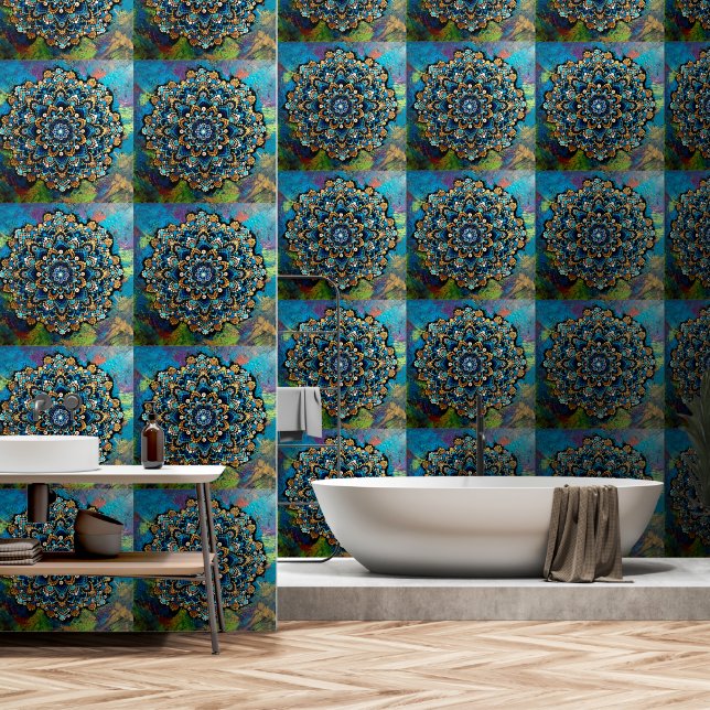 Meditatie Behang (Badkamer)