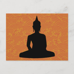 Meditatie Boeddha Briefkaart