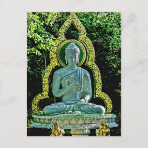 Meditatie Boeddha-Briefkaart Briefkaart