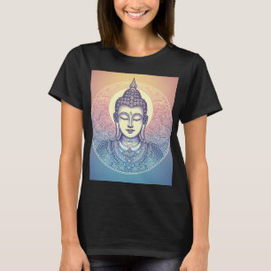 Meditatie Boeddha Mandala Kunst T-Shirt - Zen Gees