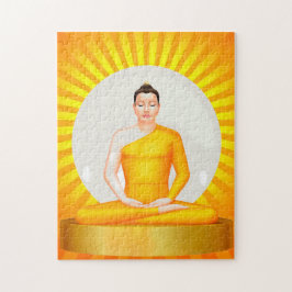 Meditatie Boeddha-puzzel Legpuzzel