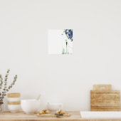 Meditatie boeddha—Serenity Light Poster (Keuken)