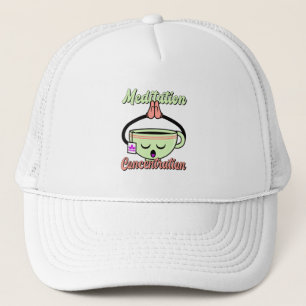 Meditatie Concentratie Cute Coffee Mok Kawaii Trucker Pet