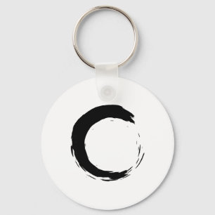 Meditatie Enso Cirkel Mindfulness Boeddha Boeddhis Sleutelhanger