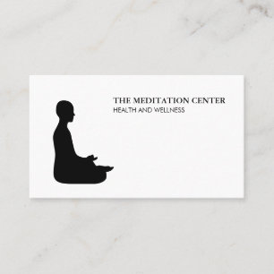 Meditatie Gezondheid en Welzijn Visitekaartje