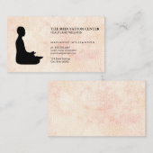 Meditatie Gezondheid & Wellness Tribal Pattern Visitekaartje (Voorkant / Achterkant)