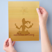 meditatie heiligdom flyer (Hand)