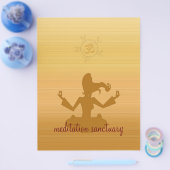 meditatie heiligdom flyer (Enkel)