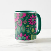 Meditatie in bloei mok (Voorkant rechts)