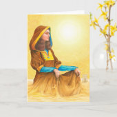 Meditatie Kaart (Gele Bloem)