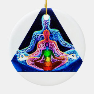 Meditatie Keramisch Ornament