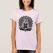Meditatie Meisje Yoga Houden Spirituele Gezondheid