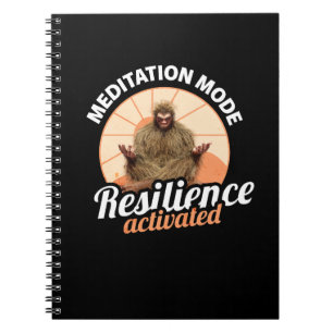 Meditatie Modus Bigfoot Weerbaarheid Geactiveerd Notitieboek