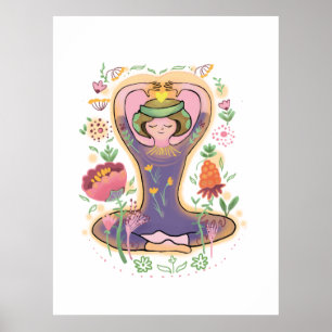 meditatie moederdag poster