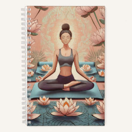 Meditatie onder Lotus Flowers Journal Notitieboek