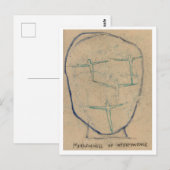 Meditatie over vergankelijkheid. briefkaart (Voorkant / Achterkant)