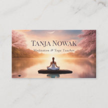 Meditatie pastelmeer en maan