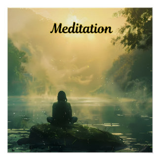 Meditatie Perfect Poster