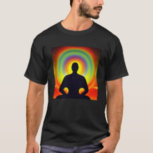 Meditatie Verlichting Spirituele Yoga Transcendent T-shirt