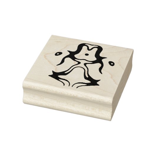 Meditatie-vreemdeling Rubberstempel (Stempel)