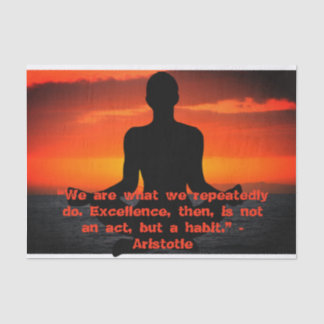 Meditatie-weefselpapier Tissuepapier