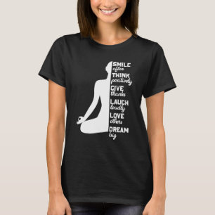 Meditatie Yoga Zen Citaat Voor Yoga Mindfulness T-shirt
