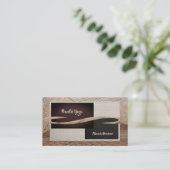 Meditatief Visitekaartje voor Yogi Professionals (Staand voorkant)