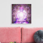 Meditatielampje Canvas Afdruk (Insitu (Woonkamer))