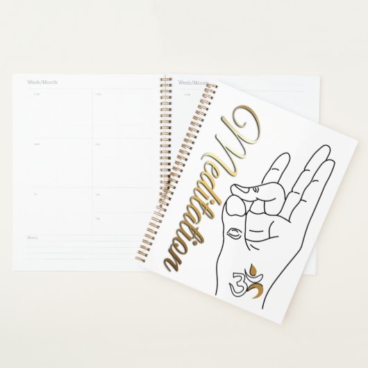 meditatieplanner planner (Display)