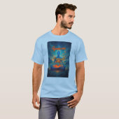 Meditaties en overpeinzingen - Zen Vreedzaam T-shi T-shirt (Voorkant volledig)