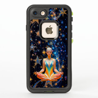 Meditatieve Vrouw – Mystieke Galaxy iPhone 8/7 Hoe