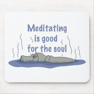 Meditating Hippopotamus Muismat