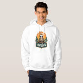 Meditating Sloth Vintage Relaxte Geest T-Shirt 2 (Voorkant volledig)