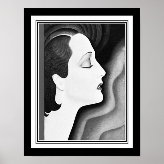 Méditation Art Déco 1930 (Devant)