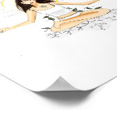 Meditation art poster (Hoek)