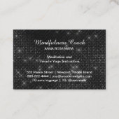 *~* Meditation Bird Eagle Pastel Yoga Visitekaartje (Achterkant)