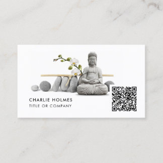 Méditation BUDDHA et Carte de visite de Yoga | Cod