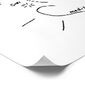 Meditation Canvas Poster (Hoek)