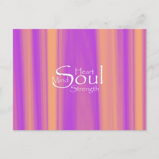 Méditation Carte - COLLECTION "Joyful Praise" (Devant)