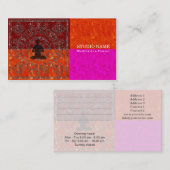 Méditation - Carte de visite (Devant / Derrière)