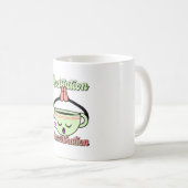 Méditation Concentration Cute Café Mug Kawaii (Devant droit)