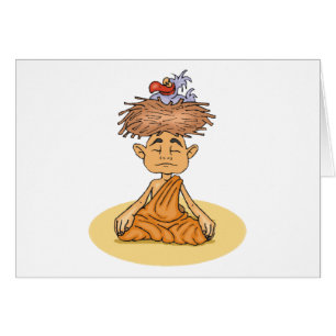 Méditation drôle