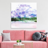 Méditation forestière | Impression Canvas (Insitu(Salon))