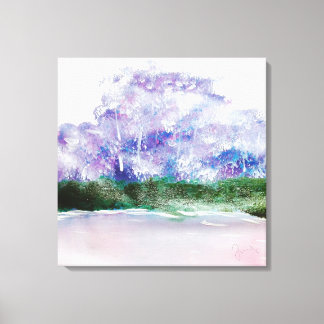 Méditation forestière | Impression Canvas