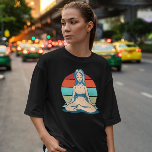 Meditation Girl  T-shirt
