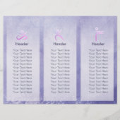 Méditation Instructeur Yoga Pose Brochure (Dos)