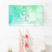 Meditation Instructor Yoga Tree Pose Om Sign Quote Spandoek (Insitu)