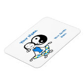 Méditation Karma Fridge Magnet (Côté Gauche)