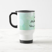 Méditation Maman design Voyage Mug (Gauche)